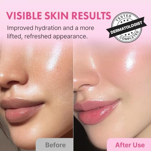 Hanskin Real Complexion Hyaluronic Moisture Cream - Hydrating Face Moisturizer with Hyaluronic Acid, Niacinamide & Vitamin E for Sensitive & Dry Skin, Korean Skincare, 1.69 fl.oz. Avelisse