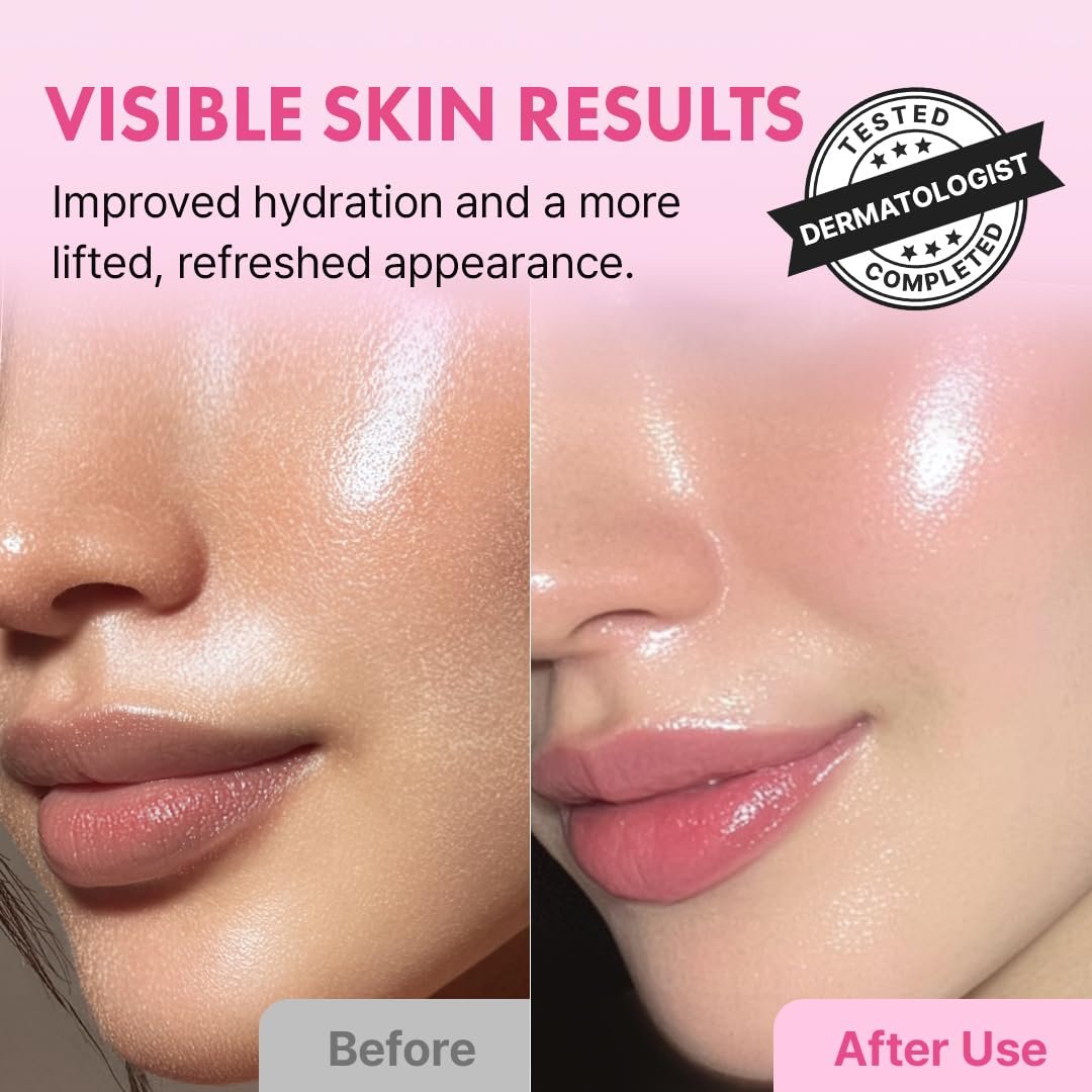 Hanskin Real Complexion Hyaluronic Moisture Cream - Hydrating Face Moisturizer with Hyaluronic Acid, Niacinamide & Vitamin E for Sensitive & Dry Skin, Korean Skincare, 1.69 fl.oz. Avelisse