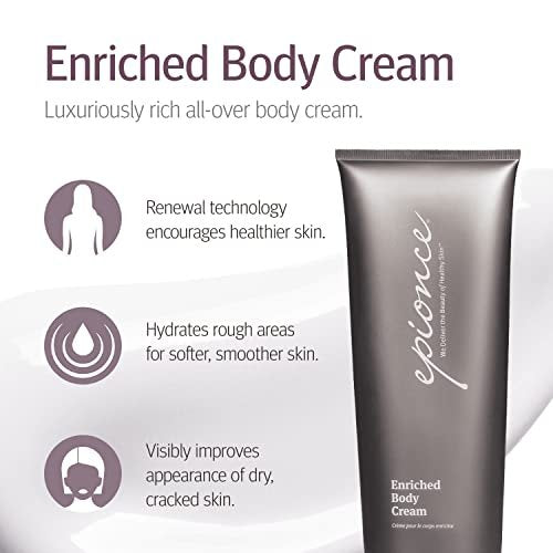 Epionce Enriched Body Cream – Hydrating Rich Body Butter for Dry Skin, Hands, Feet & Elbows, Dermatologist-Developed Skincare Avelisse