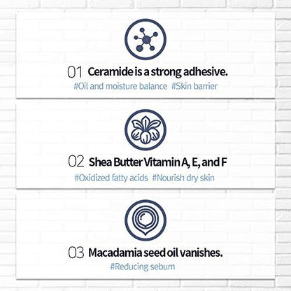 Pyunkang Yul Intensive Repair Cream - Ceramide Moisturizer for Dry Skin with Shea Butter & Macadamia Oil, 1.7 Fl. Oz Avelisse