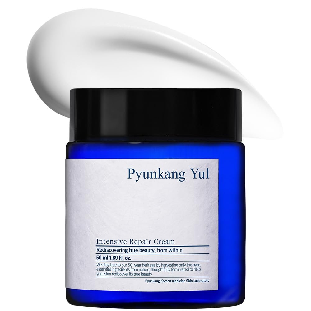 Pyunkang Yul Intensive Repair Cream - Ceramide Moisturizer for Dry Skin with Shea Butter & Macadamia Oil, 1.7 Fl. Oz Avelisse