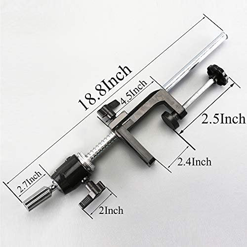 ZQIAN BEAUTY Adjustable C-Clamp Wig Stand – Metal Mannequin Head Holder for Styling & Display Avelisse