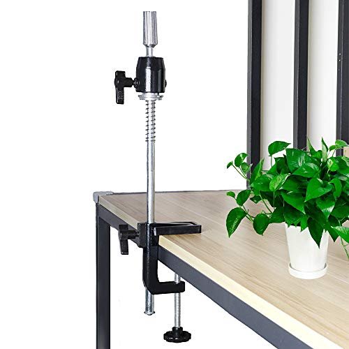 ZQIAN BEAUTY Adjustable C-Clamp Wig Stand – Metal Mannequin Head Holder for Styling & Display Avelisse