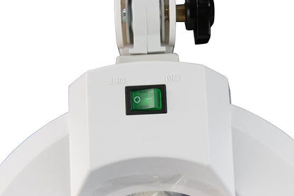 Spa Luxe Professional Facial Steamer with LED Magnifying Lamp - 2 in 1 Digital Controls, Aromatherapy, Esthetician Supplies for Beauty Salon, Spa, and Home Use