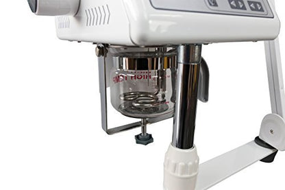 Spa Luxe Professional Facial Steamer with LED Magnifying Lamp - 2 in 1 Digital Controls, Aromatherapy, Esthetician Supplies for Beauty Salon, Spa, and Home Use
