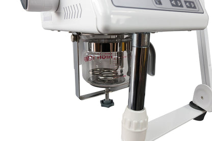 Spa Luxe Professional Facial Steamer with LED Magnifying Lamp - 2 in 1 Digital Controls, Aromatherapy, Esthetician Supplies for Beauty Salon, Spa, and Home Use