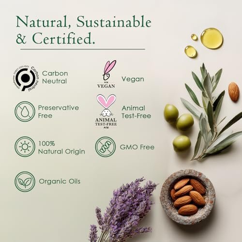 Ancient Greek Remedy Organic Spa Gift Set - Lavender Scented Body Oil, Face Moisturizer, Foot Balm & 2 Soap Bars for Women - Perfect for Christmas, Birthdays & Self Care Avelisse