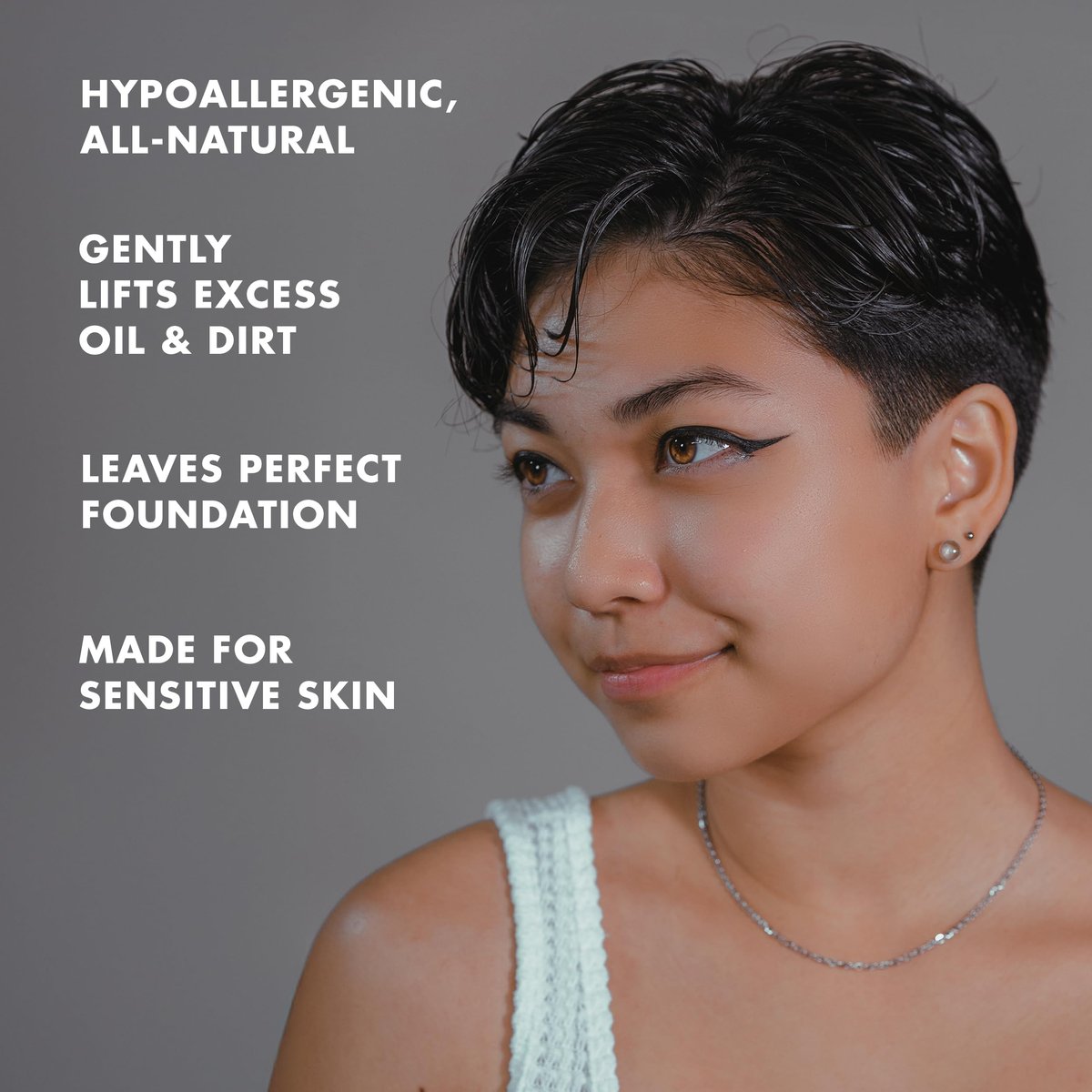 Hanz de Fuko Gentle Face Wash – Citrus & Crème Premium Facial Cleanser for Sensitive Skin, Hypoallergenic with Aloe Vera, Clove, Acai – Sulfate and Paraben Free – 8 oz - görsel 3
