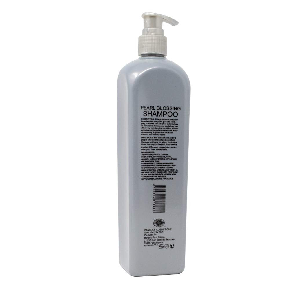 Angel Paris Professional Pearl Glossing Shampoo for White, Grey, or Blonde Hair – 16.6 oz - görsel 3