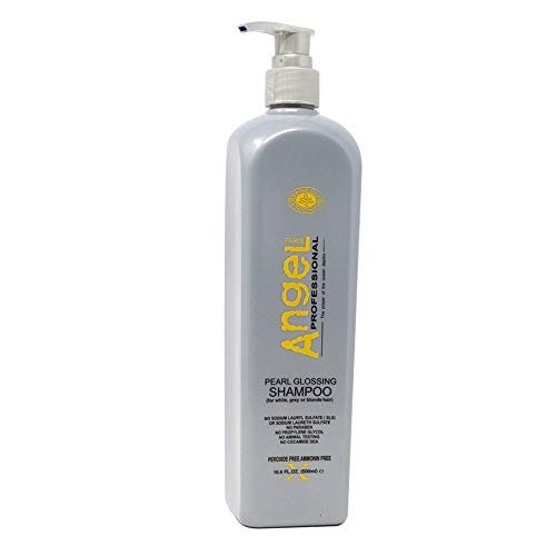 Angel Paris Professional Pearl Glossing Shampoo for White, Grey, or Blonde Hair – 16.6 oz - görsel 2