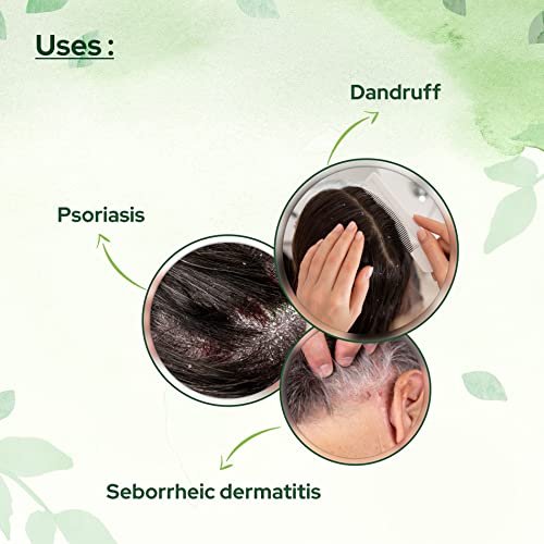 SALVE Cosalic Shampoo Solution with Salicylic Acid & Coal Tar for Dandruff-Prone and Psoriasis-Prone Scalp, 200 ml (6.76 fl oz) Pack of 2 - görsel 8