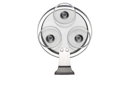 Ettori Fogless Shower Mirror with Razor Holder - Aluminum, Anti-Fog, Suction Mount Avelisse