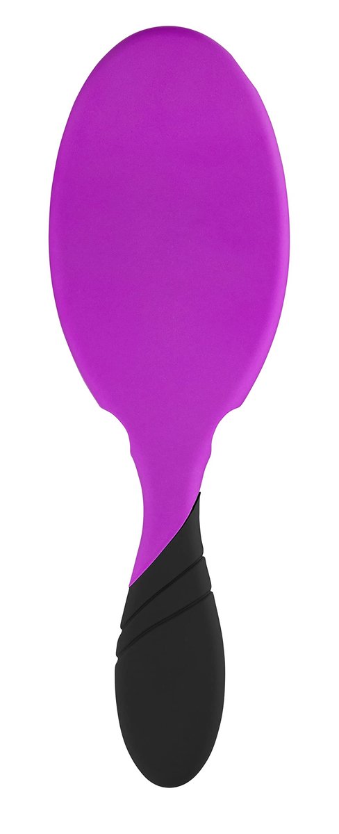 Wet Brush Pro Detangler Brush – Purple, Gentle Detangling for All Hair Types Avelisse