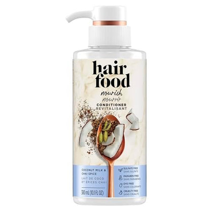 Hair Food Conditioner Coconut Milk & Chai Spice - Nourishing Moisture 10.1 oz Avelisse