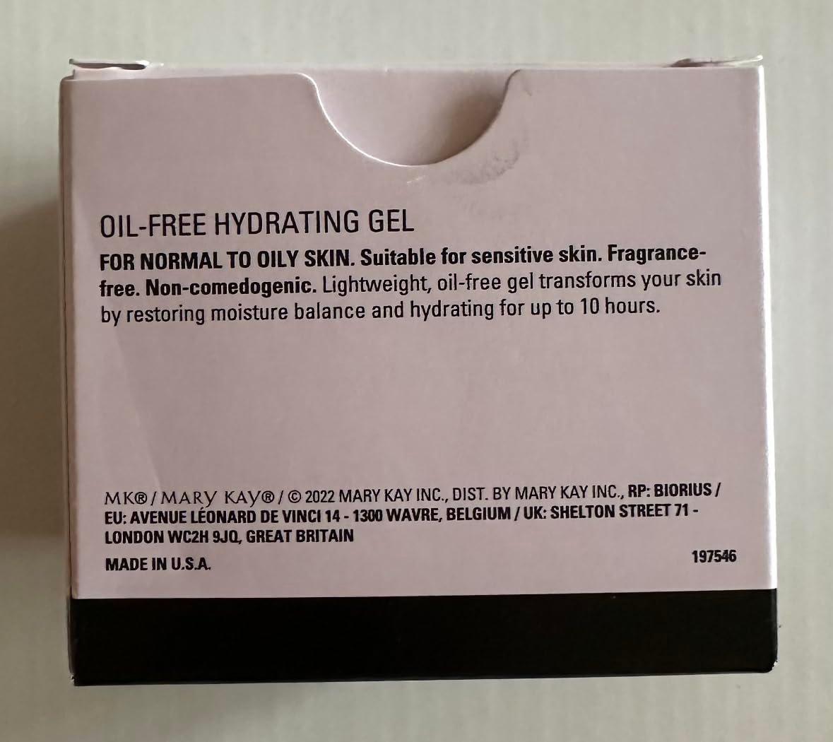 Mary Kay Oil-Free Hydrating Gel – Lightweight Moisturizer for Oily & Combination Skin, 1.79 oz Avelisse
