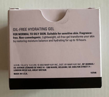 Mary Kay Oil-Free Hydrating Gel – Lightweight Moisturizer for Oily & Combination Skin, 1.79 oz Avelisse