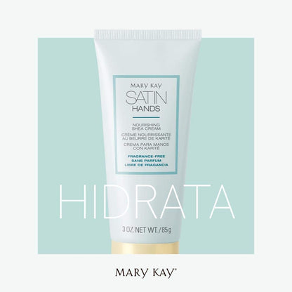 Mary Kay Satin Hands Nourishing Shea Cream Hand Cream - Unscented, 3 oz Avelisse