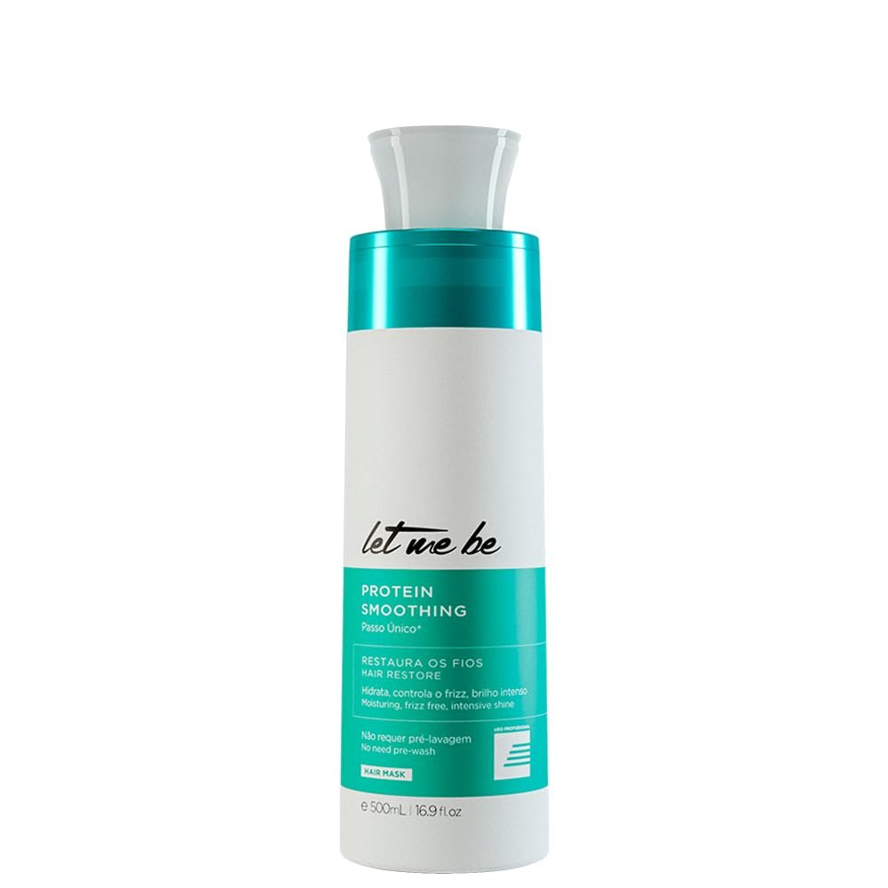 Let Me Be Hair Keratin Treatment: Brazilian Protein Smoothing, Moisturizing, Frizz-Free, & Intensive Shine - 500ml/16.91oz for Straight, Lustrous Hair Avelisse