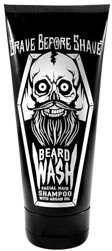 Grave Before Shave Beard Wash & Beard Conditioner Pack - 3 Ounce Duo for Soft, Manageable Beards Avelisse