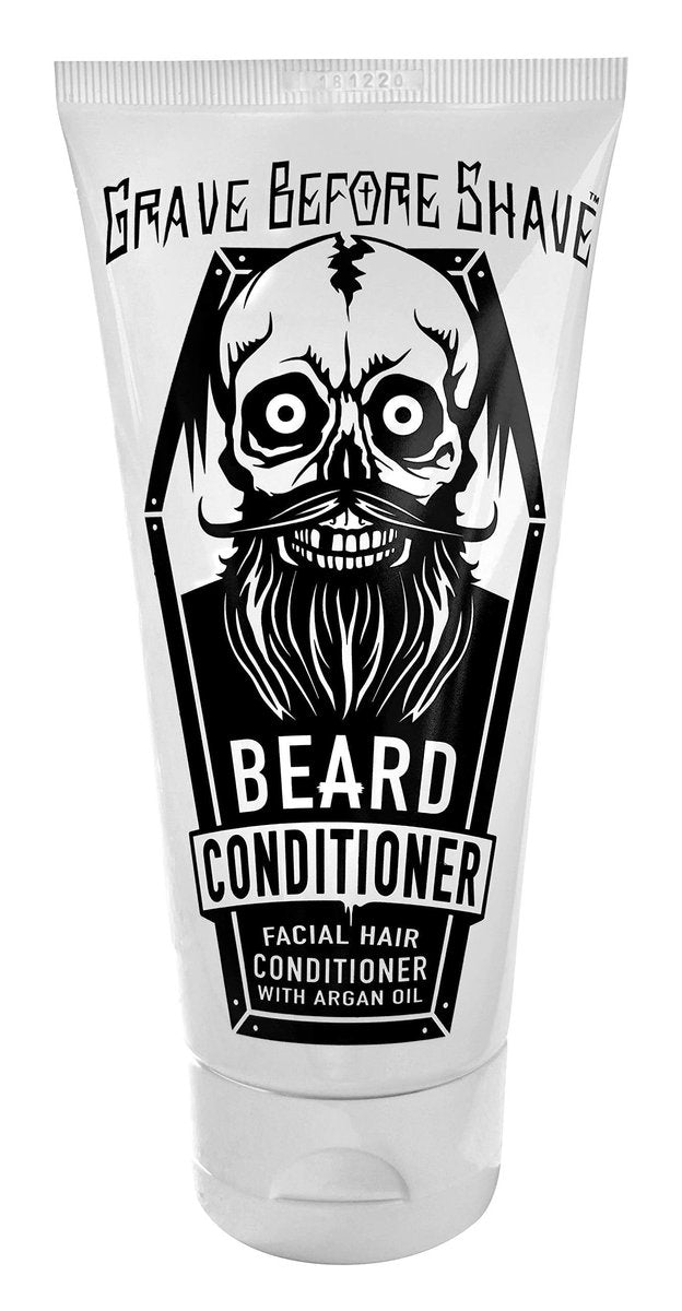Grave Before Shave Beard Wash & Beard Conditioner Pack - 3 Ounce Duo for Soft, Manageable Beards Avelisse