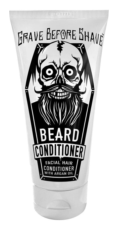 Grave Before Shave Beard Wash & Beard Conditioner Pack - 3 Ounce Duo for Soft, Manageable Beards Avelisse