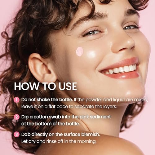 NEOGEN A-Clear Soothing Pink Eraser - Spot Care & Blemish Treatment with Calamine Powder, Korean Skin Care for Face and Skin, 0.50 Fl Oz Avelisse