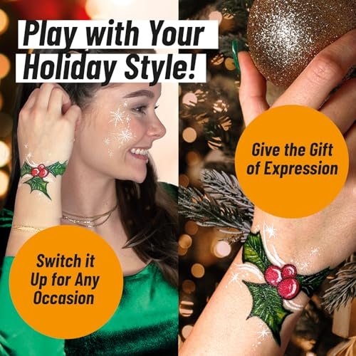 BIC BodyMark Temporary Tattoo Marker, Henna Vibes, Assorted Colors, 3-Count Avelisse