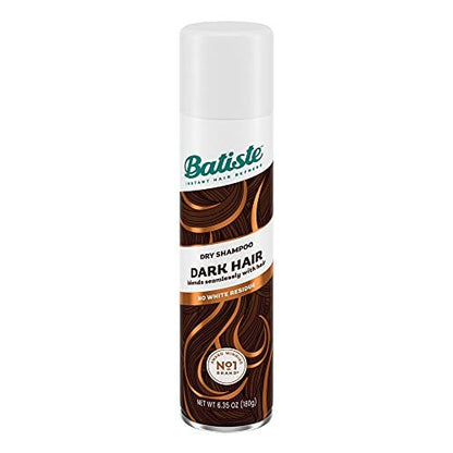 Batiste Dry Shampoo for Dark Hair - Refresh & Absorb Oil, Waterless Shampoo for Texture & Body, 6.35 oz