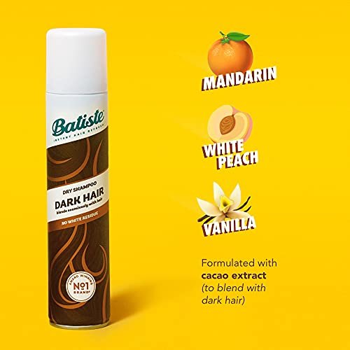 Batiste Dry Shampoo for Dark Hair - Refresh & Absorb Oil, Waterless Shampoo for Texture & Body, 6.35 oz - görsel 4