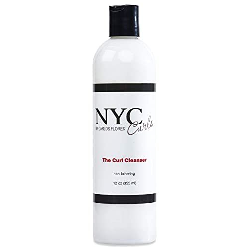 NYC Curls The Curl Cleanser - Sulfate Free Shampoo Alternative for Curly, Coily & Wavy Hair - Zero Lather & Color Safe - Vegan, 12 Fl Oz Avelisse