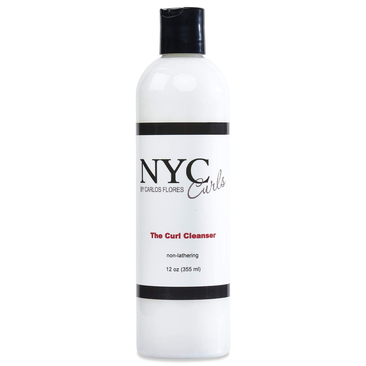 NYC Curls The Curl Cleanser - Sulfate Free Shampoo Alternative for Curly, Coily & Wavy Hair - Zero Lather & Color Safe - Vegan, 12 Fl Oz Avelisse