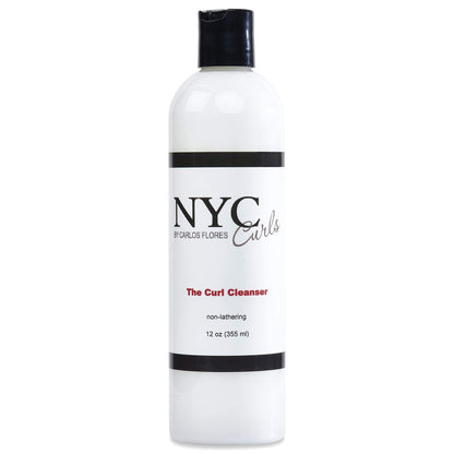 NYC Curls The Curl Cleanser - Sulfate Free Shampoo Alternative for Curly, Coily & Wavy Hair - Zero Lather & Color Safe - Vegan, 12 Fl Oz Avelisse