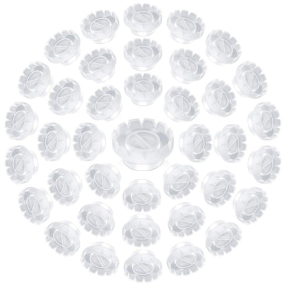 Teenitor 200 Pack Eyelash Extension Volume Lashes Fan Blossom Cups, Glue Holder and Lash Organizer Supplies Tools