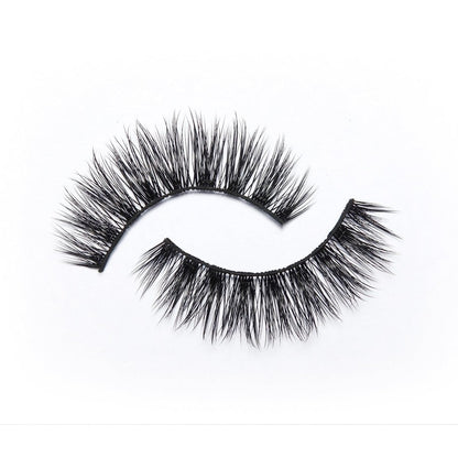Eylure Luxe Silk Marquise False Lashes – 3 Pairs with Adhesive Included | Faux Mink, Black Avelisse