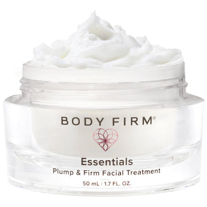 BODY FIRM Crepe Erase Plump & Firm Facial Treatment - Anti-Aging Night Cream for Face and Neck, Hydrating Moisturizer, 1.7 fl oz Avelisse
