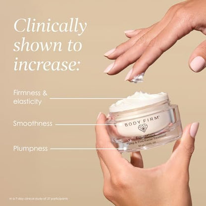BODY FIRM Crepe Erase Plump & Firm Facial Treatment - Anti-Aging Night Cream for Face and Neck, Hydrating Moisturizer, 1.7 fl oz Avelisse