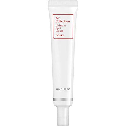 COSRX AC Collection Ultimate Spot Cream - Acne Spot Treatment, 1.05 fl.oz (30g), Paraben Free, Korean Skincare Avelisse