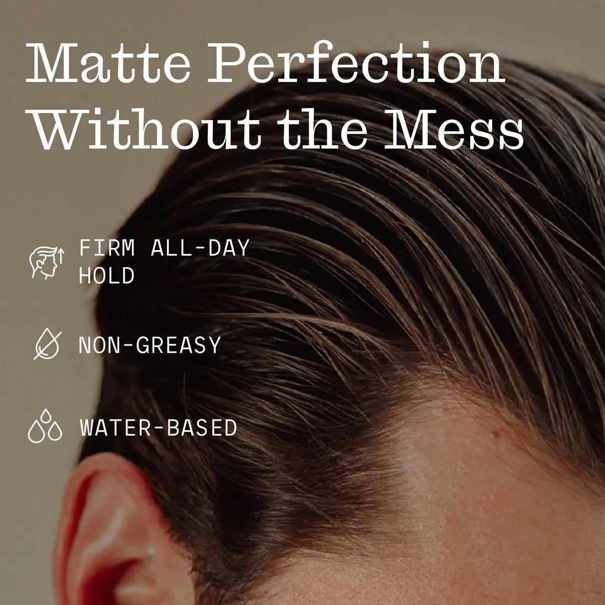Firsthand Supply Hair Clay Pomade – Matte Finish, Extra Strong Hold, Non-Greasy & Water-Based for Men and Women – 3 oz Avelisse
