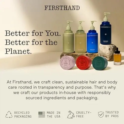 Firsthand Supply Hair Clay Pomade – Matte Finish, Extra Strong Hold, Non-Greasy & Water-Based for Men and Women – 3 oz Avelisse