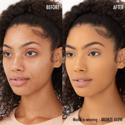 Black Radiance Color Perfect Foundation Stick with Soft Brush Applicator Duo – Buildable, Blendable Versatile Pigment-Rich Formula - Brownie