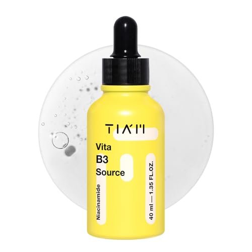 TIAM Vita B3 Source Niacinamide 10% + Arbutin 2% Tone-Balancing Serum for Uneven Skin Tone, Dark Spot Care, 1.35 fl oz Avelisse