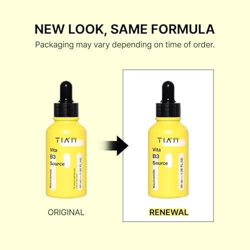 TIAM Vita B3 Source Niacinamide 10% + Arbutin 2% Tone-Balancing Serum for Uneven Skin Tone, Dark Spot Care, 1.35 fl oz Avelisse