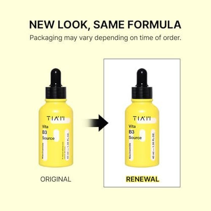 TIAM Vita B3 Source Niacinamide 10% + Arbutin 2% Tone-Balancing Serum for Uneven Skin Tone, Dark Spot Care, 1.35 fl oz Avelisse
