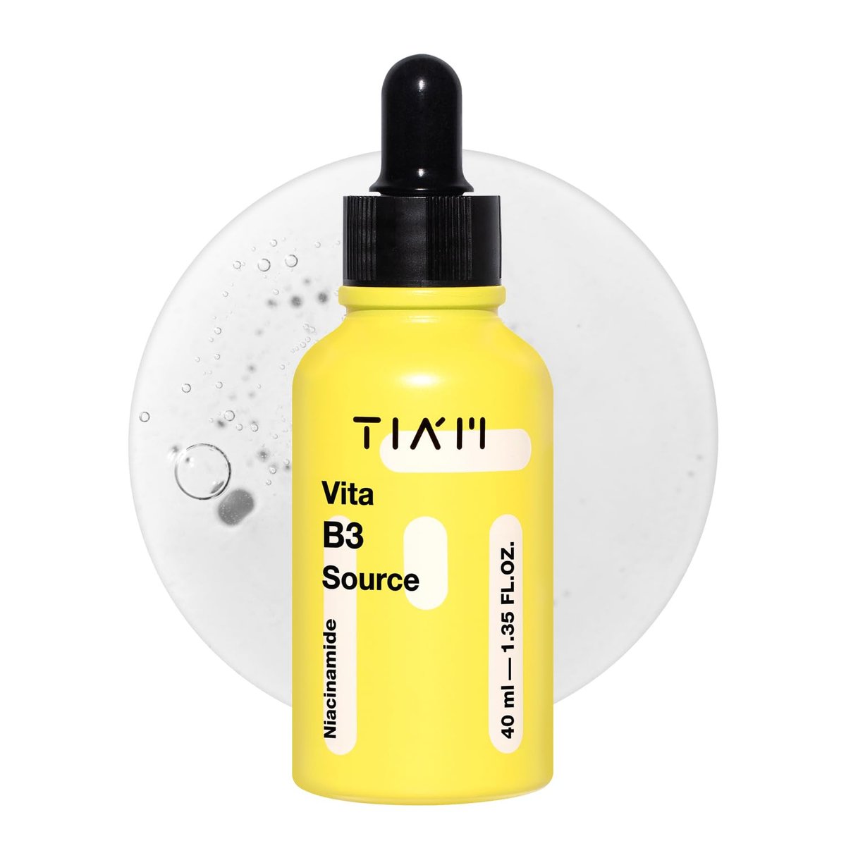 TIAM Vita B3 Source Niacinamide 10% + Arbutin 2% Tone-Balancing Serum for Uneven Skin Tone, Dark Spot Care, 1.35 fl oz Avelisse