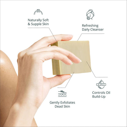 AEGEAN 100% Natural Bar Soap with Organic Ingredients - Vegan, Moisturizing Handmade Body Soap Bars for Women & Men, Scented with Premium Essential Oils (6 Count Pack) Avelisse