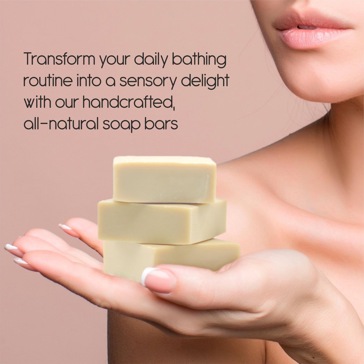 AEGEAN 100% Natural Bar Soap with Organic Ingredients - Vegan, Moisturizing Handmade Body Soap Bars for Women & Men, Scented with Premium Essential Oils (6 Count Pack) Avelisse