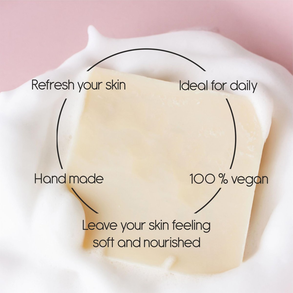 AEGEAN 100% Natural Bar Soap with Organic Ingredients - Vegan, Moisturizing Handmade Body Soap Bars for Women & Men, Scented with Premium Essential Oils (6 Count Pack) Avelisse