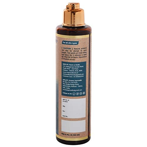ROOTS AND HERBS Ayurvedic Body Wash with Red Sandalwood & Saffron – 6.76 oz - görsel 6
