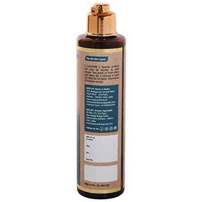 ROOTS AND HERBS Ayurvedic Body Wash with Red Sandalwood & Saffron – 6.76 oz