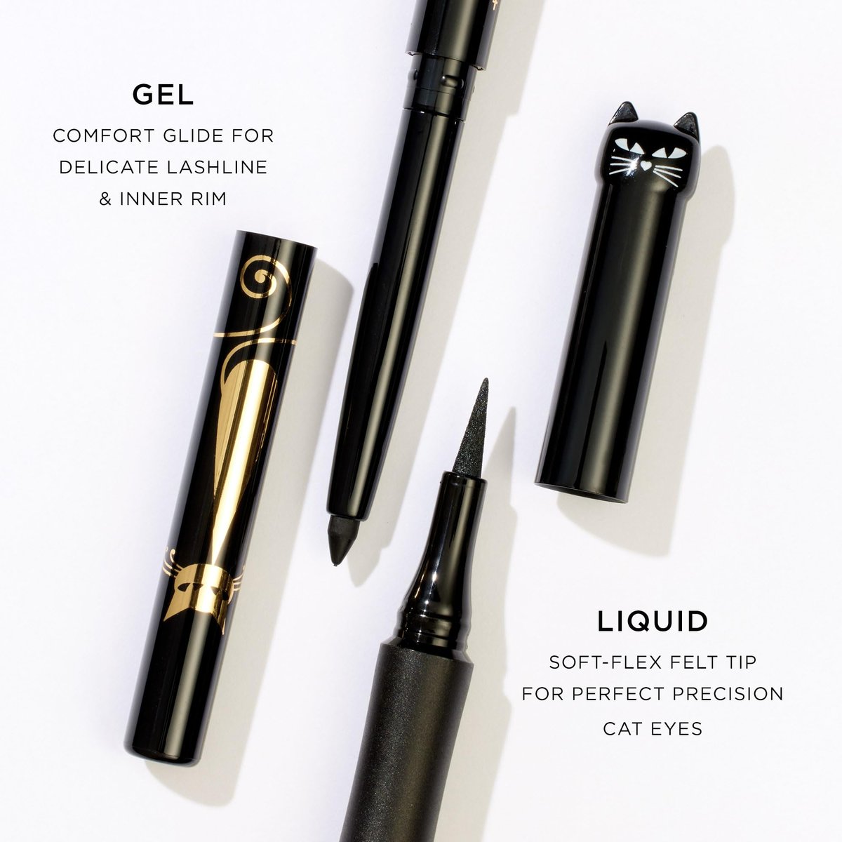 Tarte Sex Kitten Liquid Liner – Waterproof, All-Day Wear Eyeliner Pen with Castor Oil for Bold, Nourished Lashes, Vegan & Cruelty-Free, Full Size, Black - görsel 9